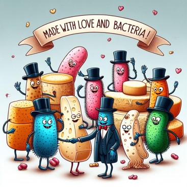 A cheesy story of microbial cooperation